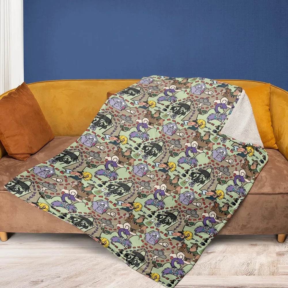 Groove Map The Emperor's New Groove Fleece Blanket - 2