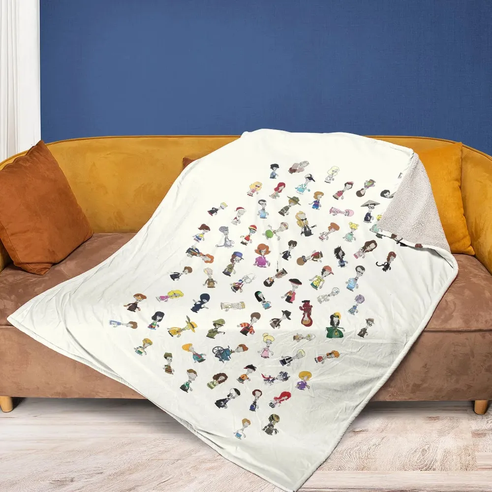Roger persona Pop culture American Dad Fleece Blanket - 2