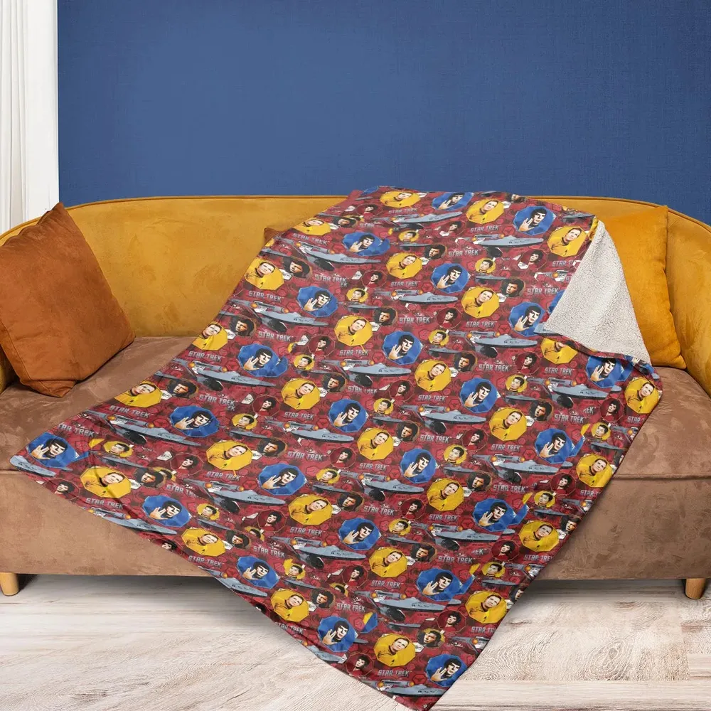 Boldly Star Trek Fleece Blanket - 2