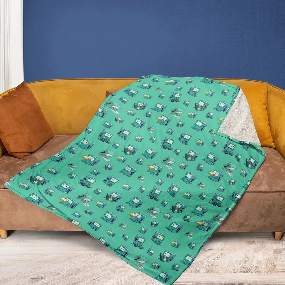 BMO World Adventure Time Fleece Blanket - 2