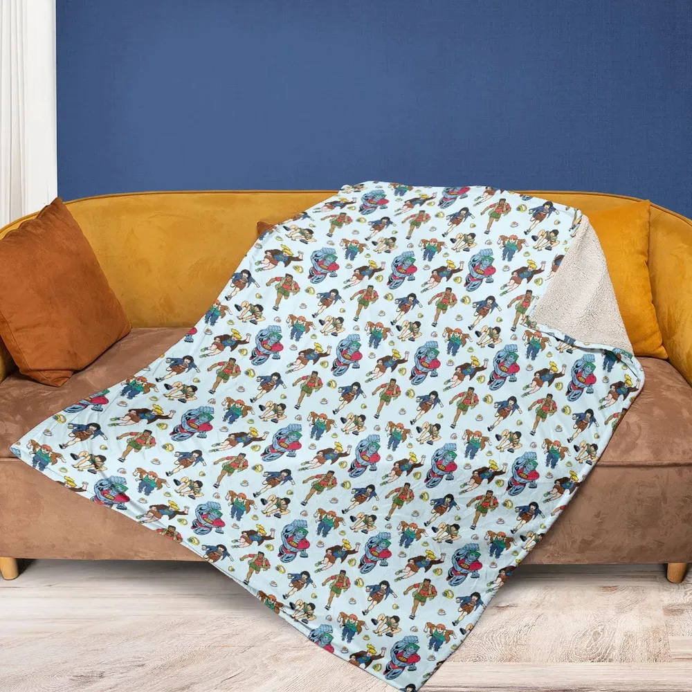 Save The Planet Captain Planet and the Planeteers Fleece Blanket - 2