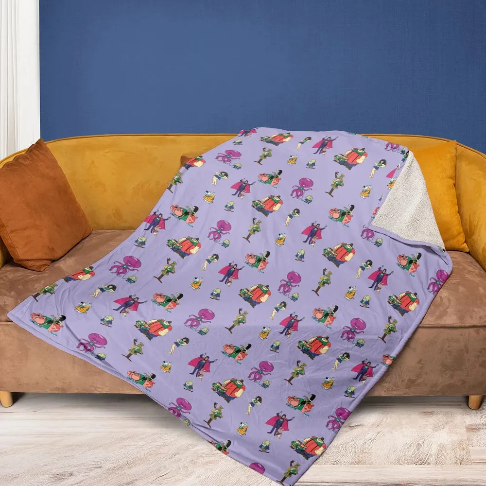 Really Rotten Scooby's All-Star Laff-A-Lympics Fleece Blanket - 2