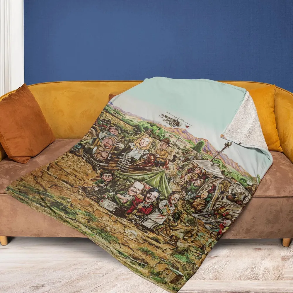 M*A*S*H Movie Art Fleece Blanket - 2