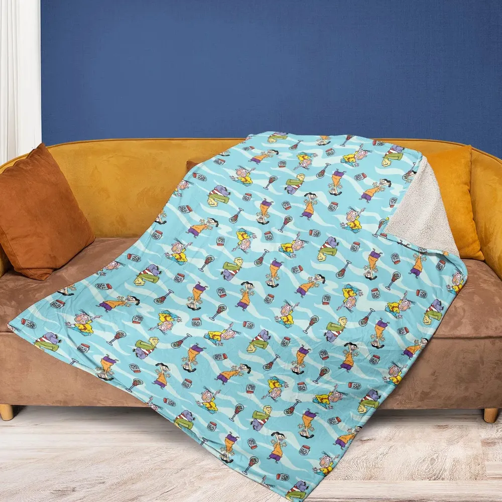 Quick Tips Regarding Ed, Edd, n Eddy Pattern Fleece Blanket - 2