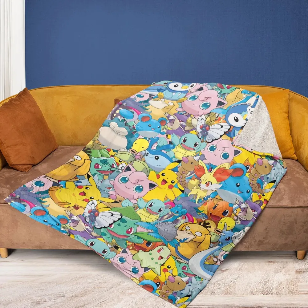 Magical Creatures Pokemon Fleece Blanket - 2