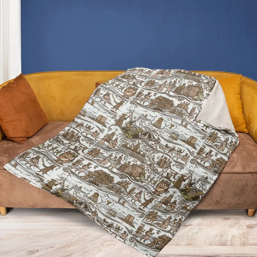 The Tapestry Journey Monty Python Fleece Blanket - 2