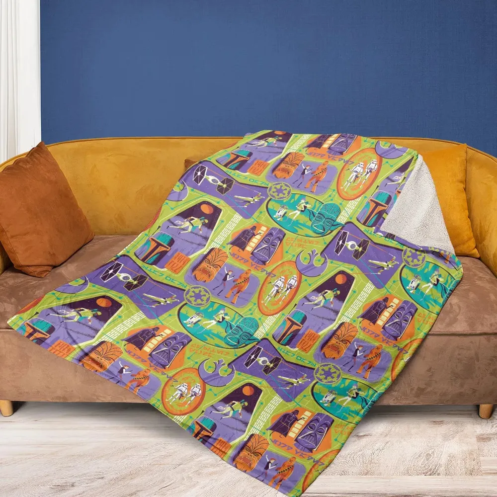 Summer Vibe Star Wars Fleece Blanket - 2