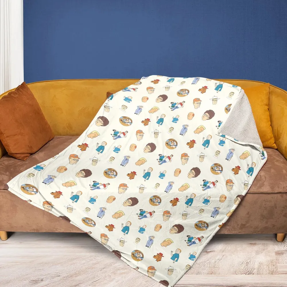 King Of The Hill Collection Fleece Blanket - 2