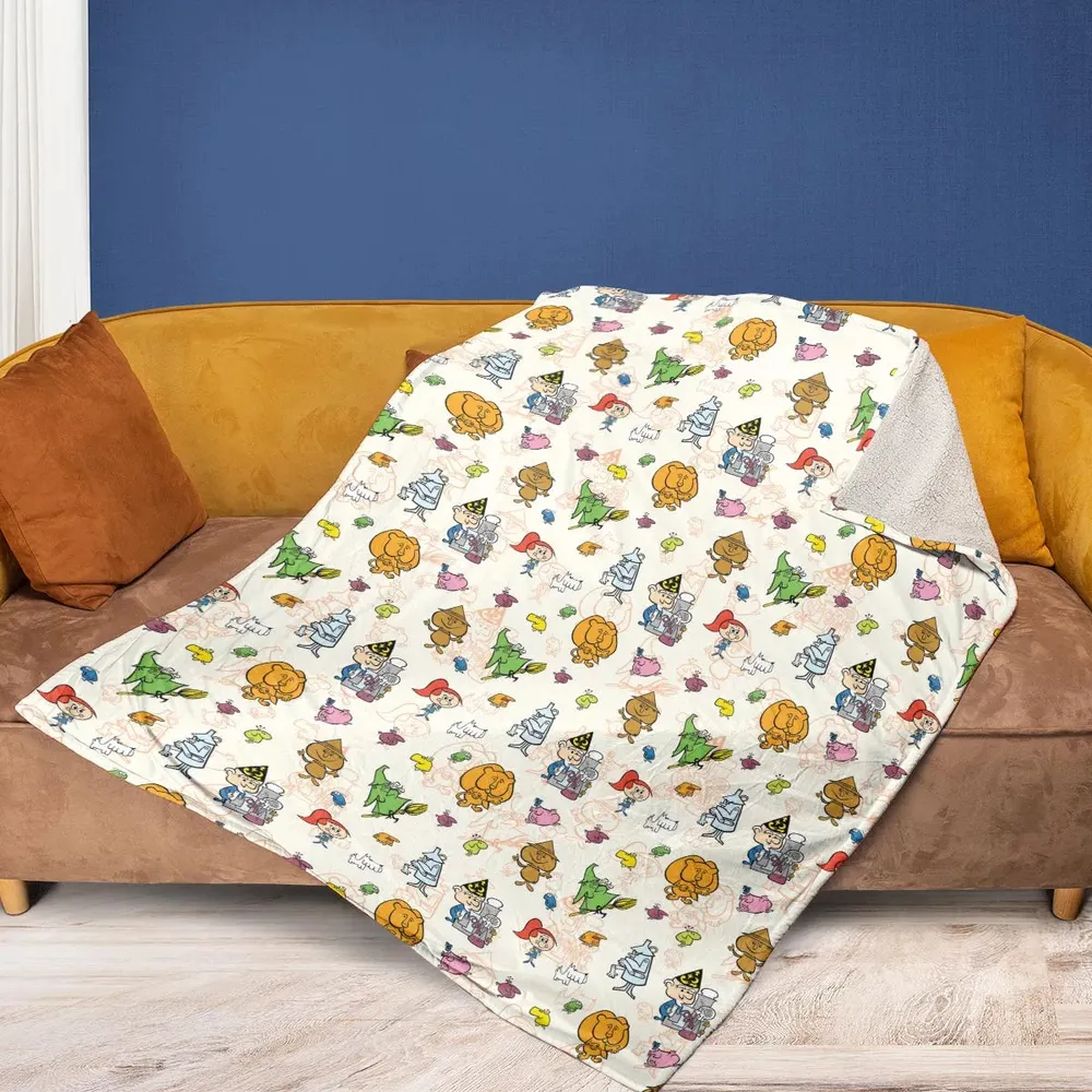 Chibi Tales Of The Wizard Of Oz Fleece Blanket - 2