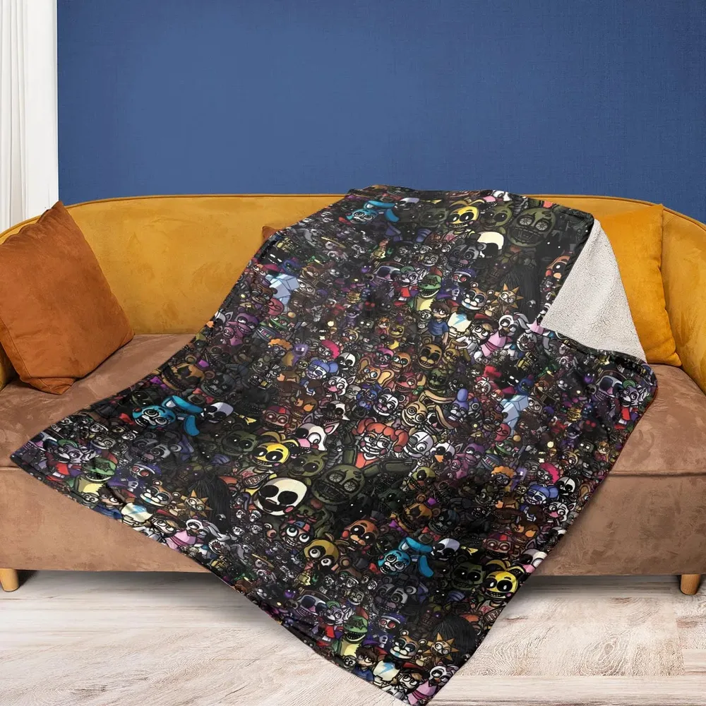 Doing A FNAF Fleece Blanket - 2