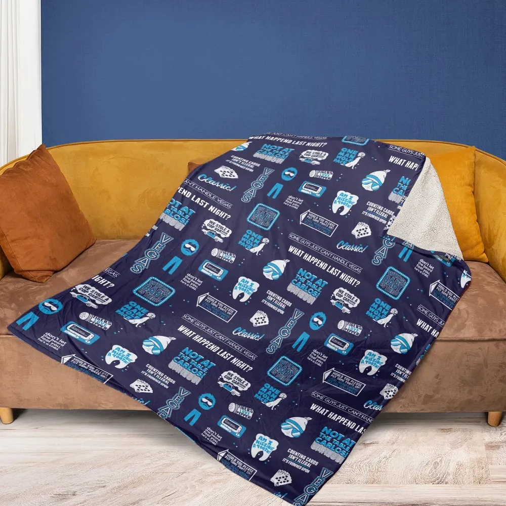 What Happened Last Night The Hangover Fleece Blanket - 2
