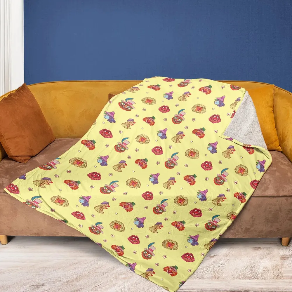 The Electric Mayhem Characters The Muppet Show Fleece Blanket - 2