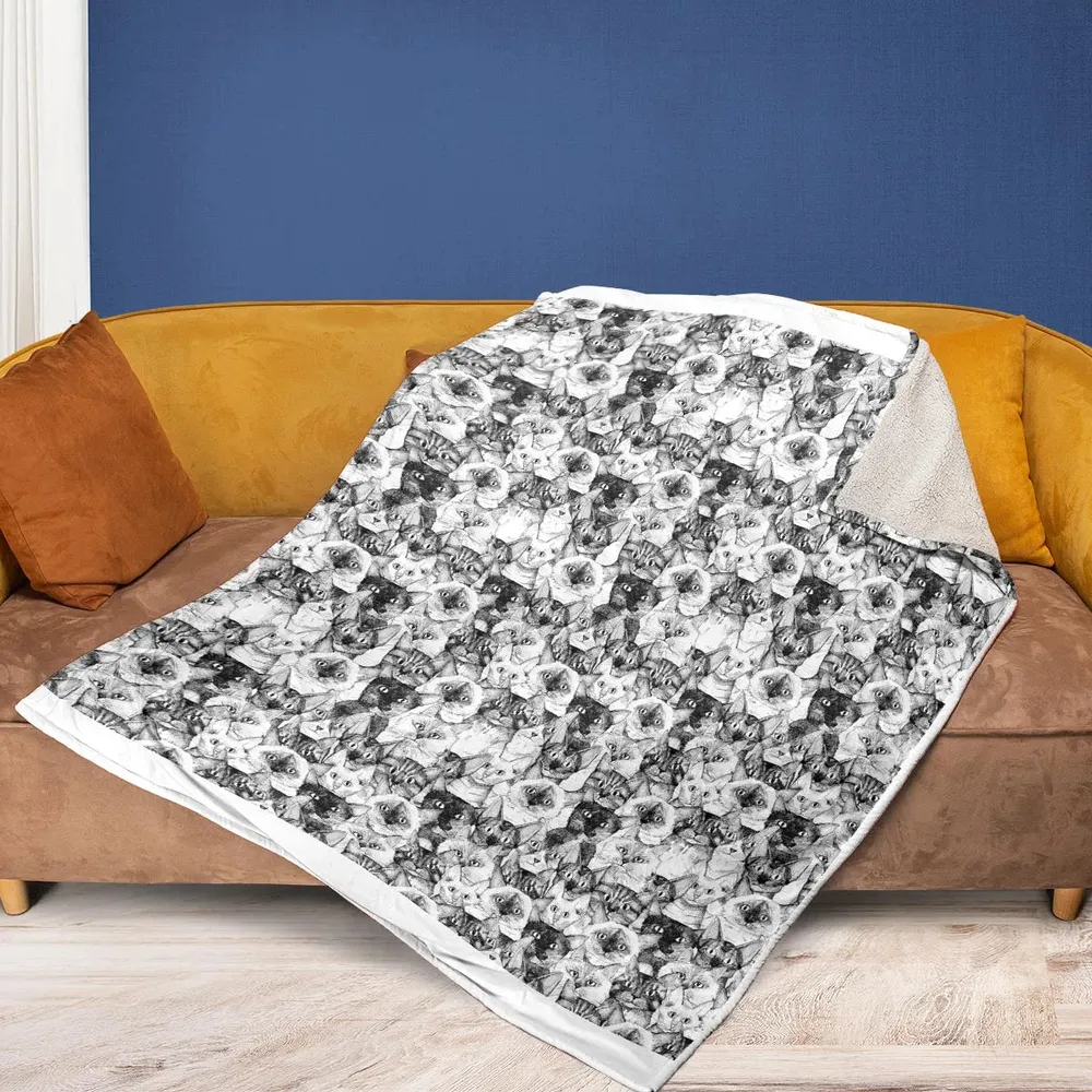 Just Cats Fleece Blanket - 2