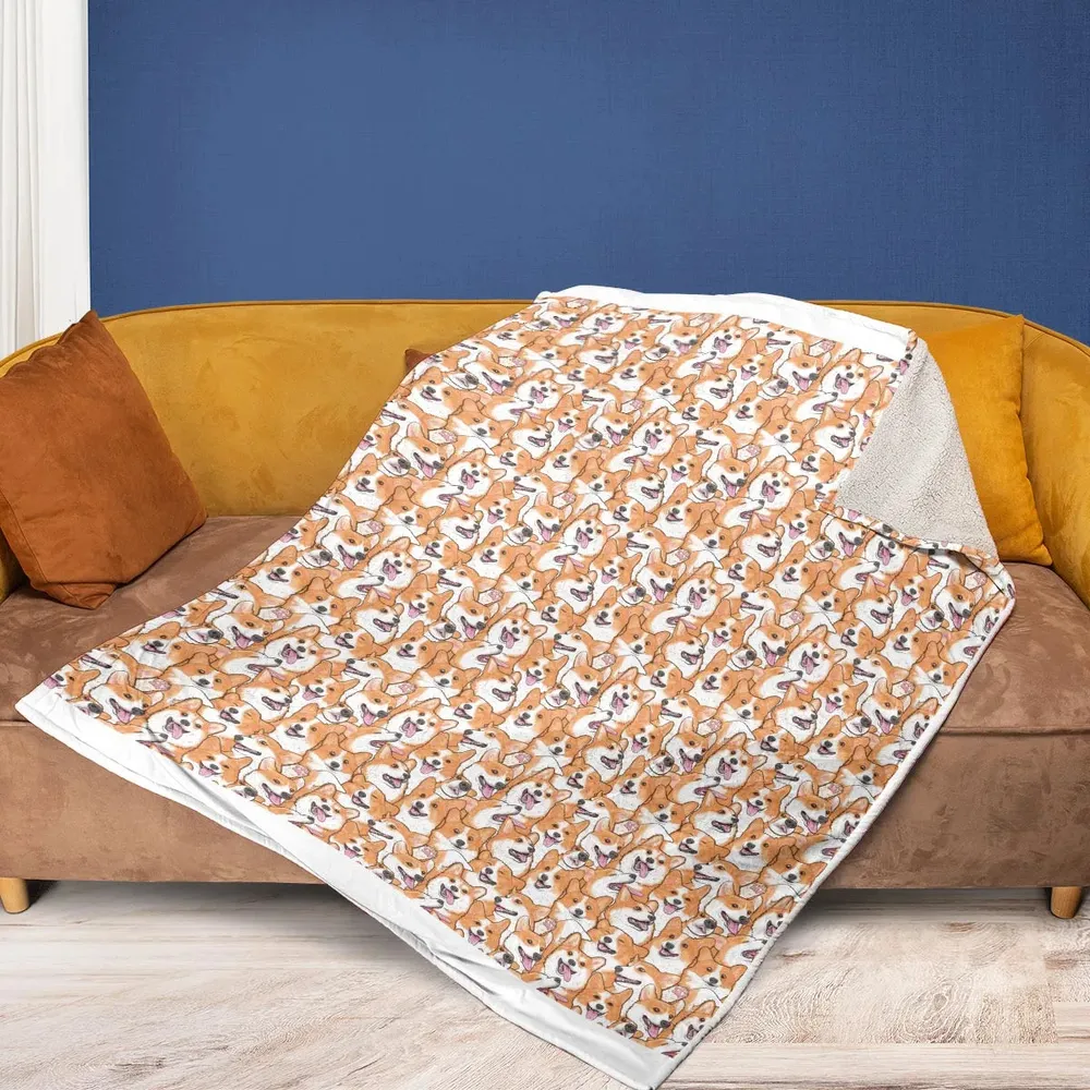 That's a lot of Corgi Fleece Blanket - 2