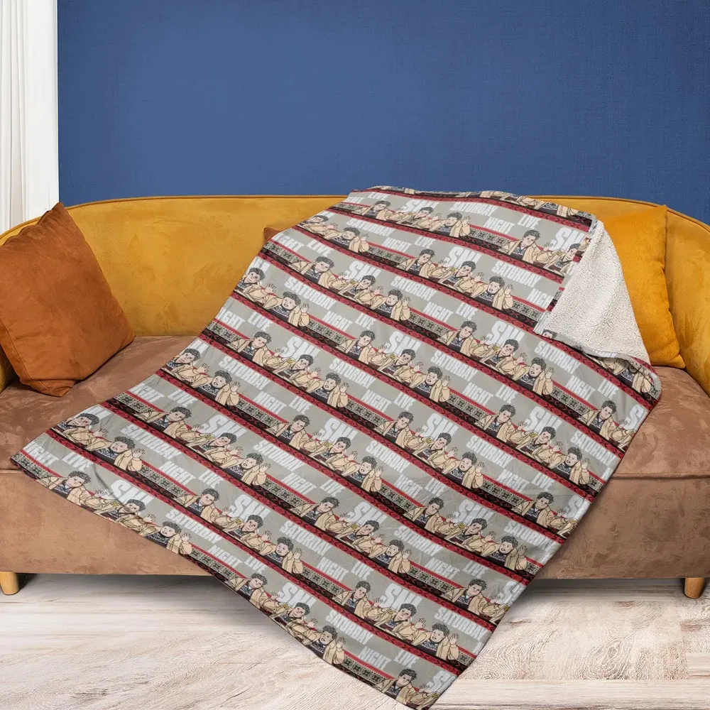 Drunk Uncle on the Holidays SNL Saturday Night Live Fleece Blanket - 2