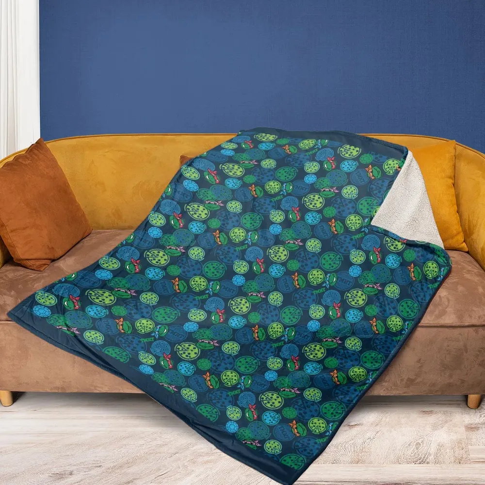 Teenage Mutant Ninja Turtles Pizza Fleece Blanket - 2