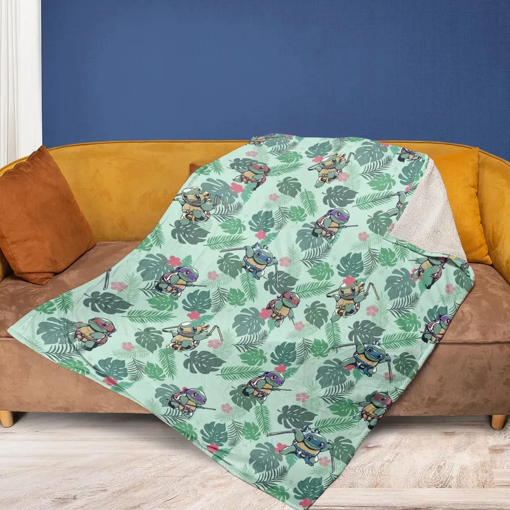 Teenage Mutant Ninja Squirtle Fleece Blanket - 2