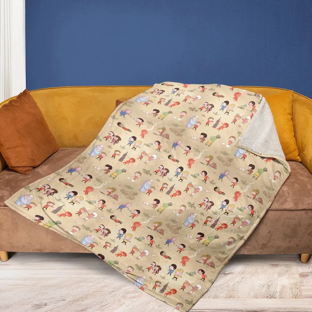 Pyramid America Star Trek Characters Fleece Blanket - 2