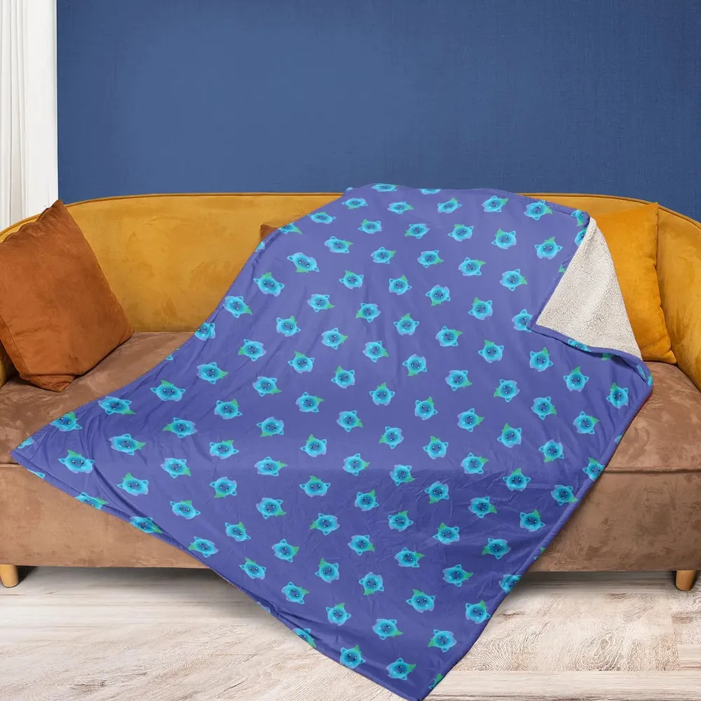 Lumalee Super Mario Movie Pattern Fleece Blanket - 2