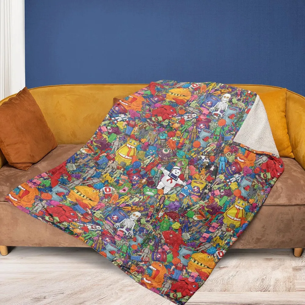 Ghostbusters Toybox Fleece Blanket - 2
