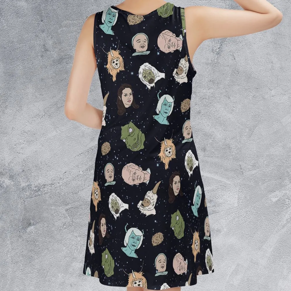 Sleeveless Dress - XBK3B4WU -  - 2