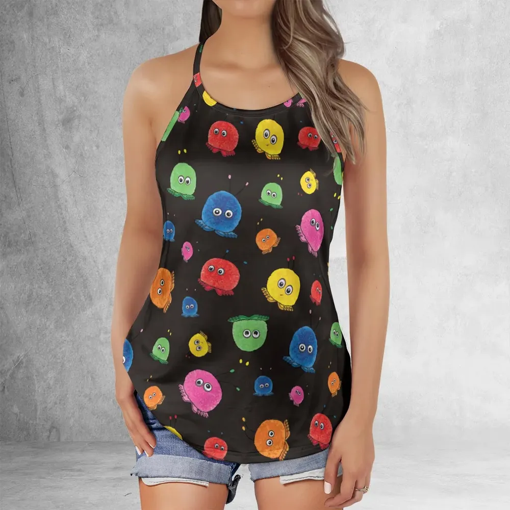 Vintage Fur Toys Weepuls Criss Cross Tank Top - 2
