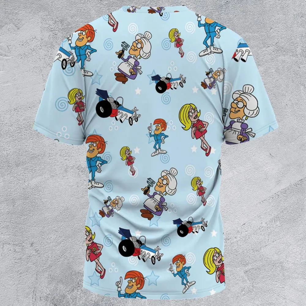 Retro Racer Tom Slick All-Over Print Unisex T-Shirt - 2