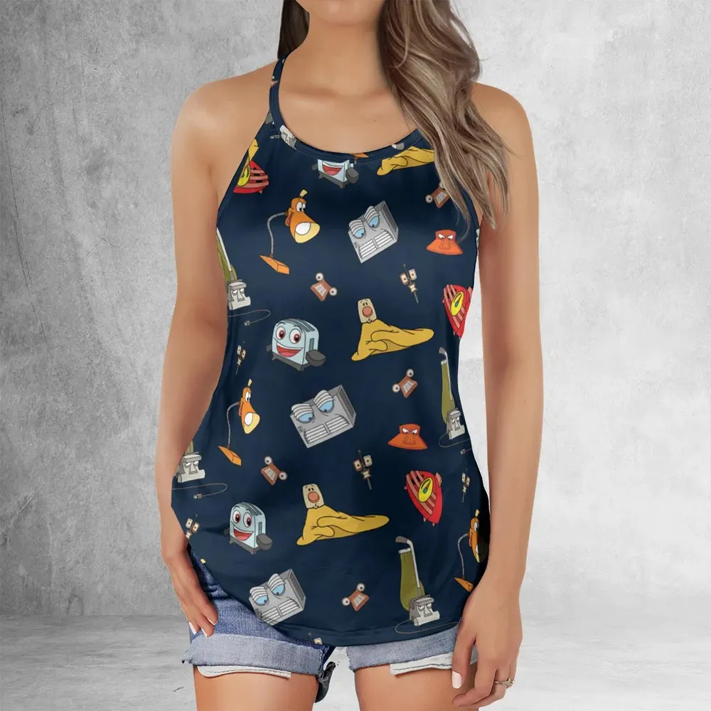 Brave Little Appliances The Brave Little Toaster Criss Cross Tank Top - 2