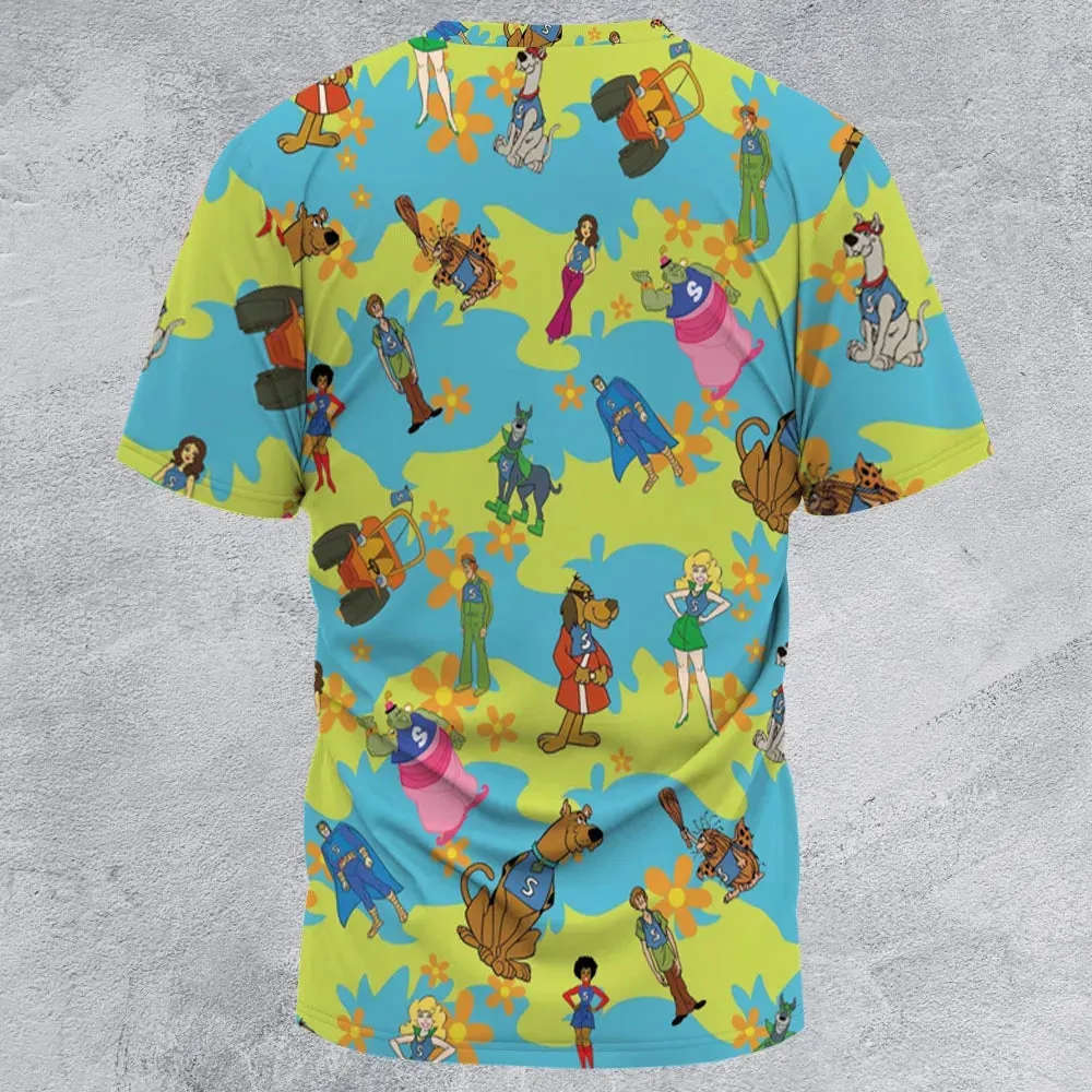 Scooby Gang Scooby Doobies All-Over Print Unisex T-Shirt - 2