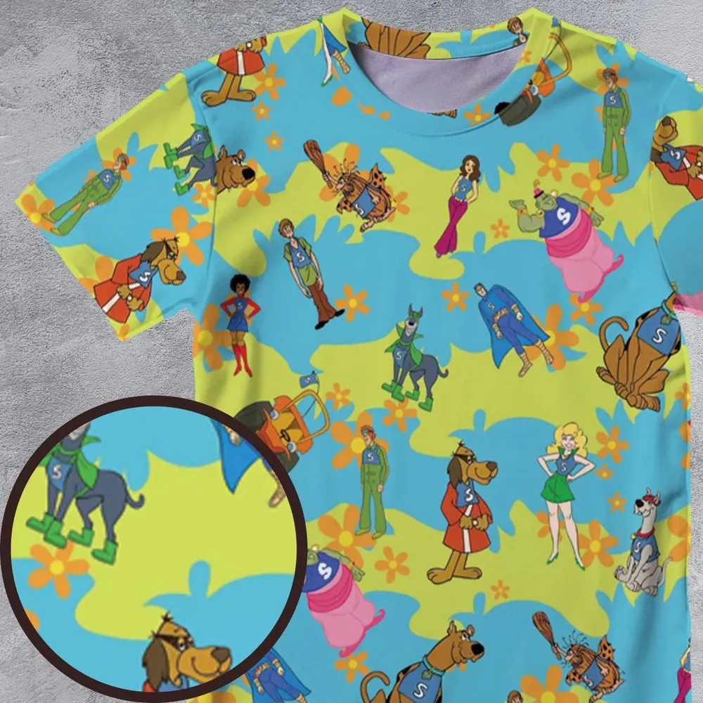 Scooby Gang Scooby Doobies All-Over Print Unisex T-Shirt - 4