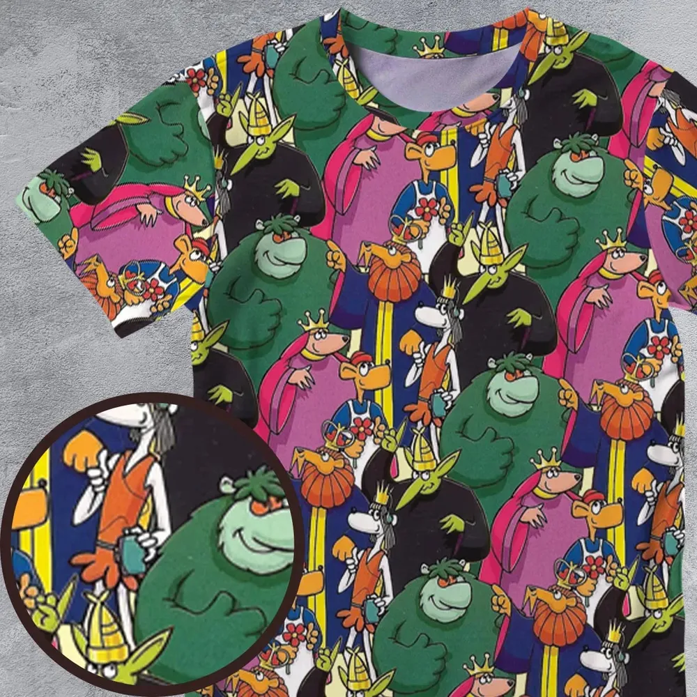 Muzzy in Gondoland All-Over Print Unisex T-Shirt - 4