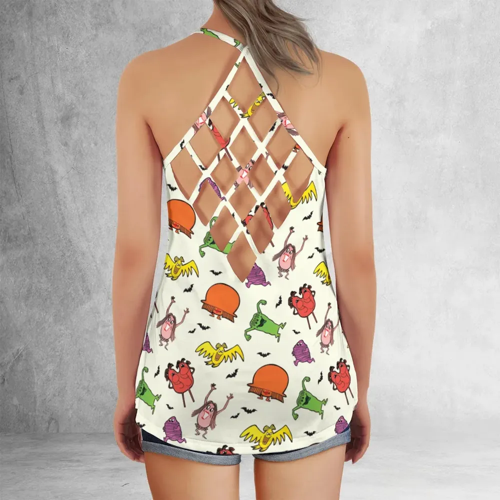 Little Monster Criss Cross Tank Top - 3