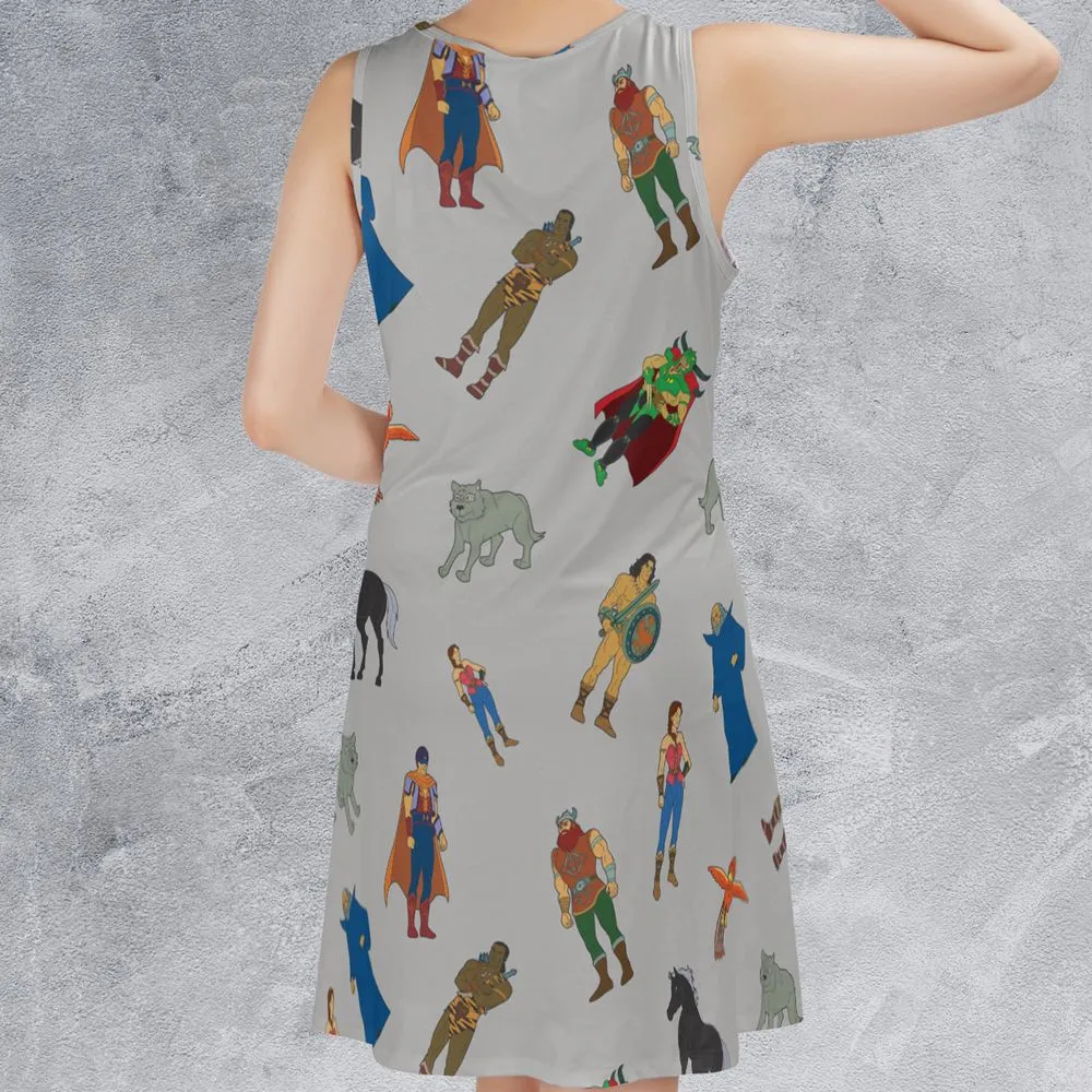 Sleeveless Dress - ZVFTH672 -  - 2