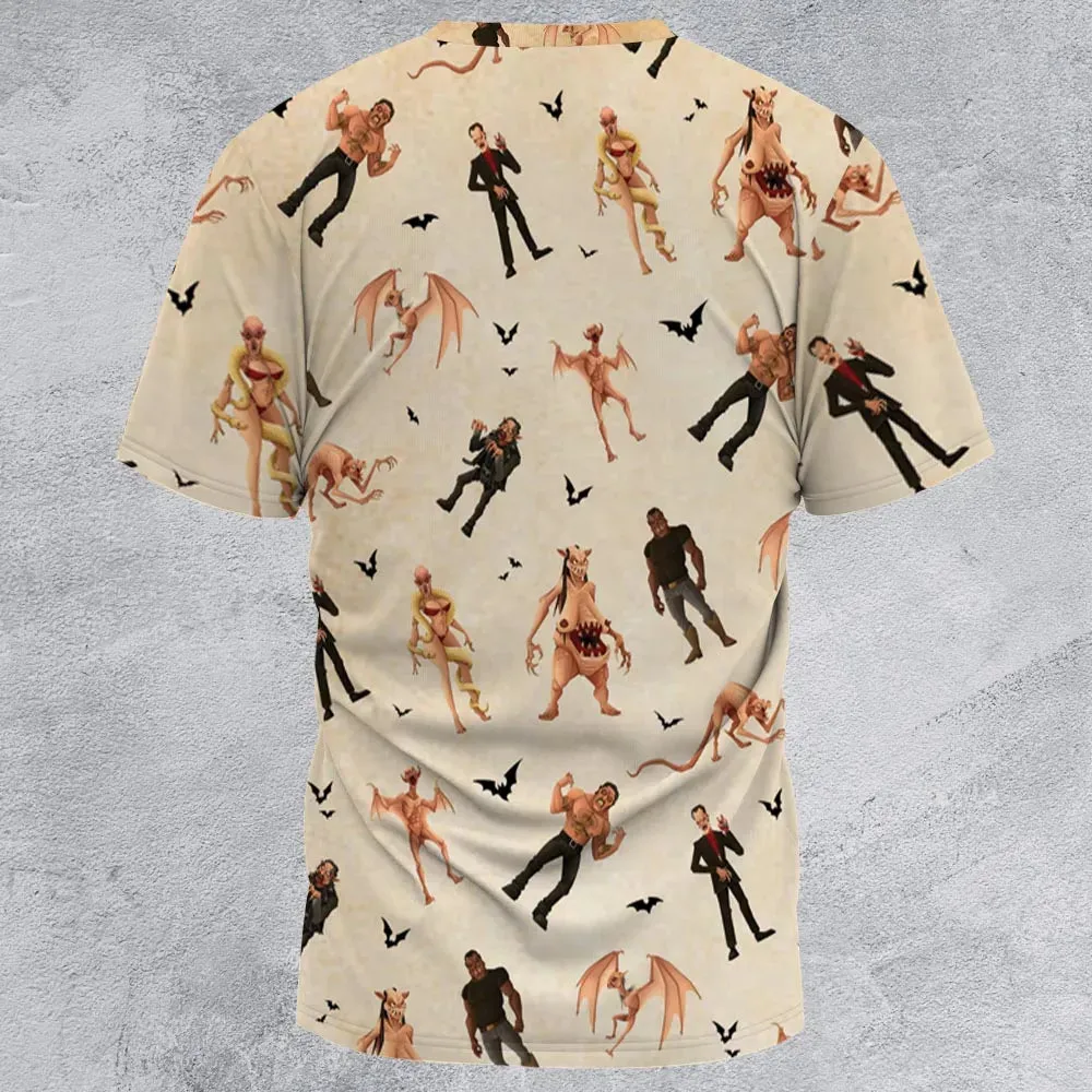 Midnight Madness From Dusk Till Dawn All-Over Print Unisex T-Shirt - 2