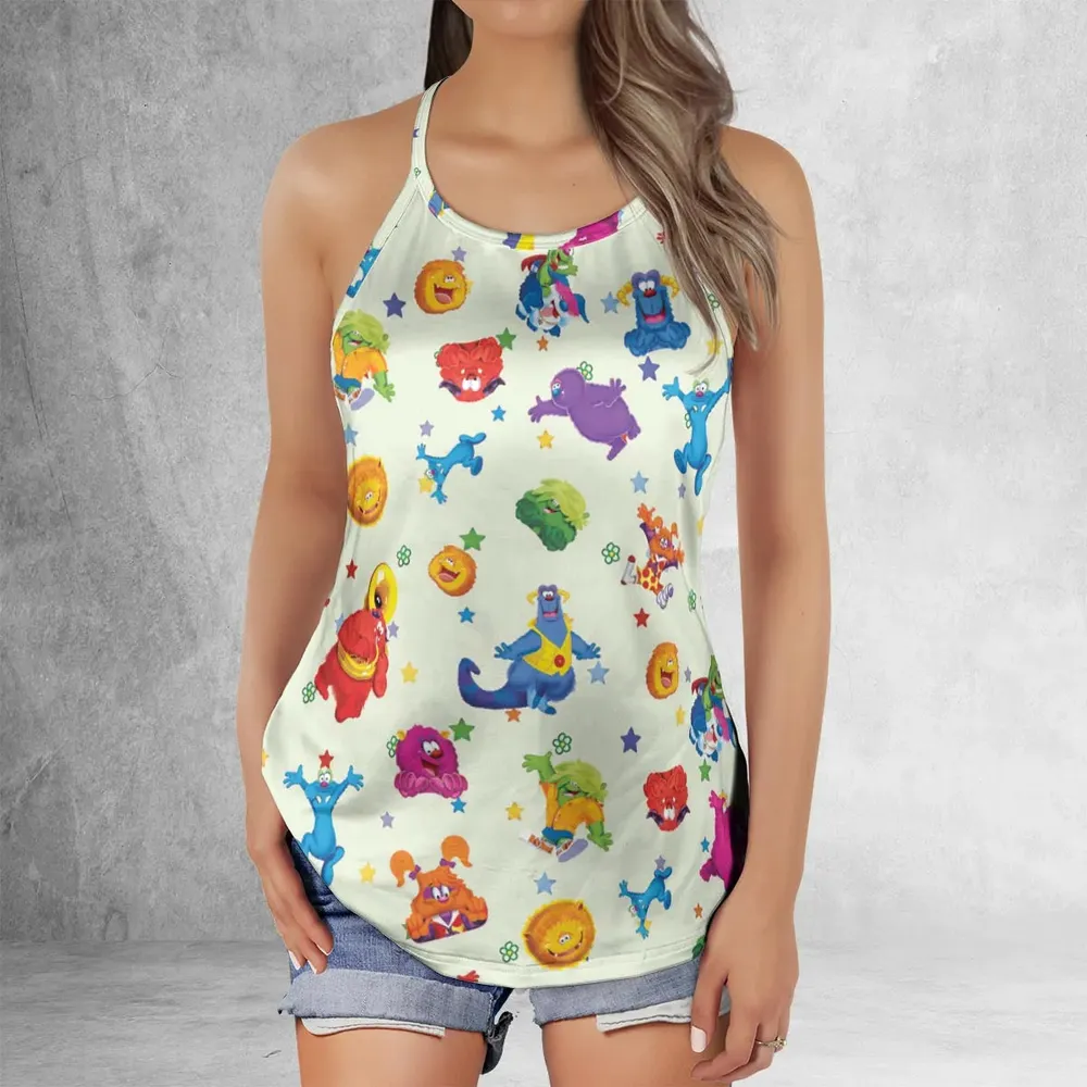 Furry Friends Criss Cross Tank Top - 2