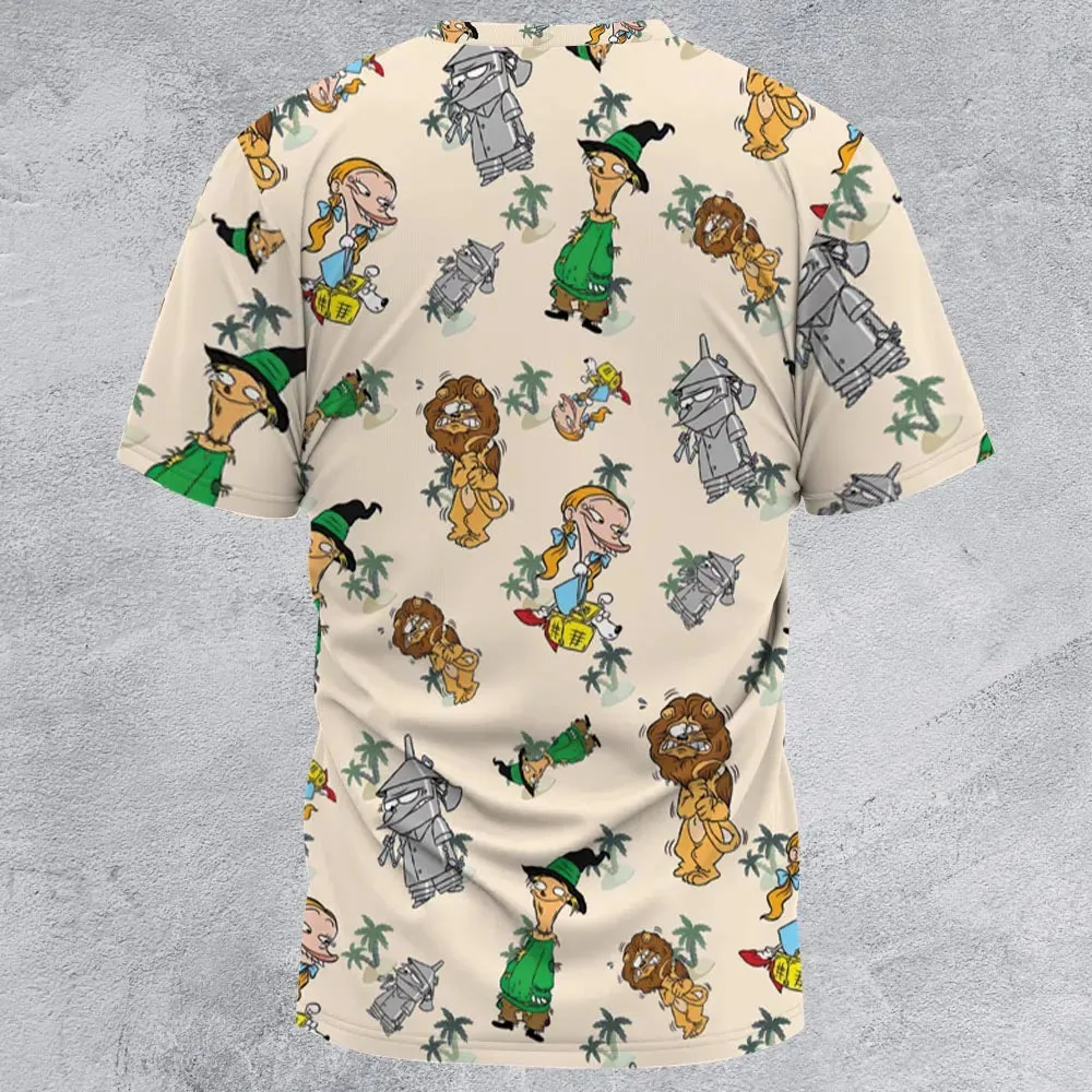 Cartoon Mashup Ed, Edd n Eddy All-Over Print Unisex T-Shirt - 2