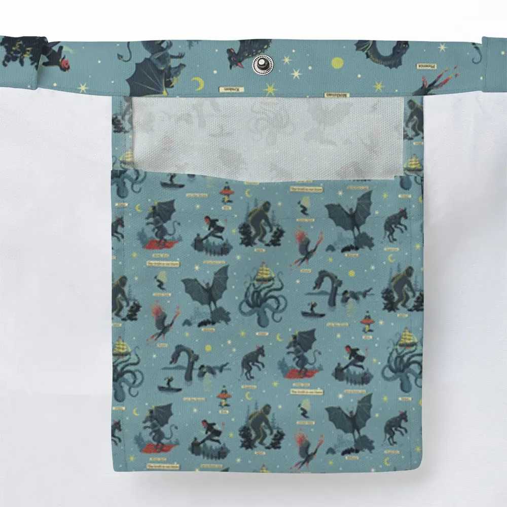 Paranormal Creatures Large Tote Bag - 3