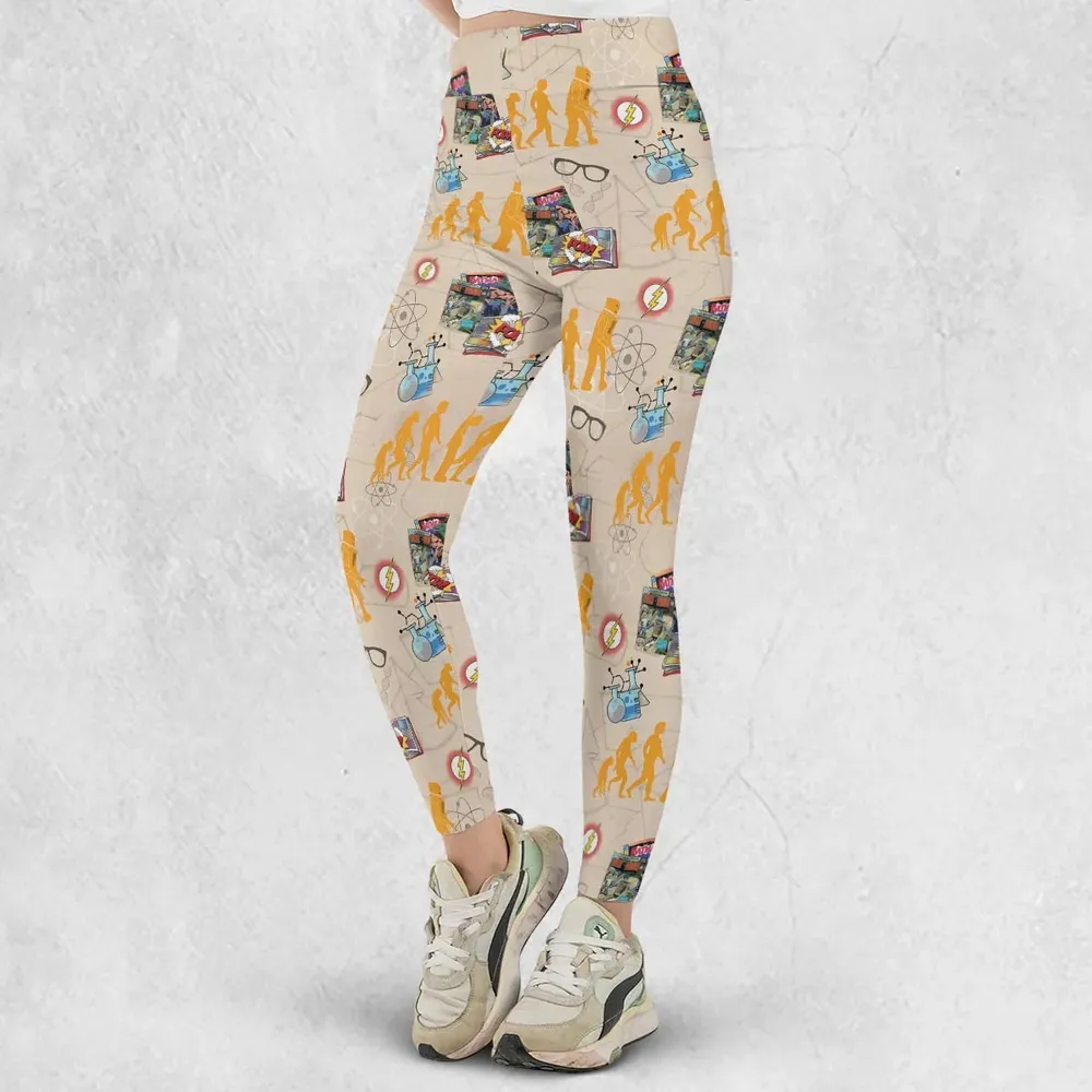 Geek Alert The Big Bang Theory Legging - 2