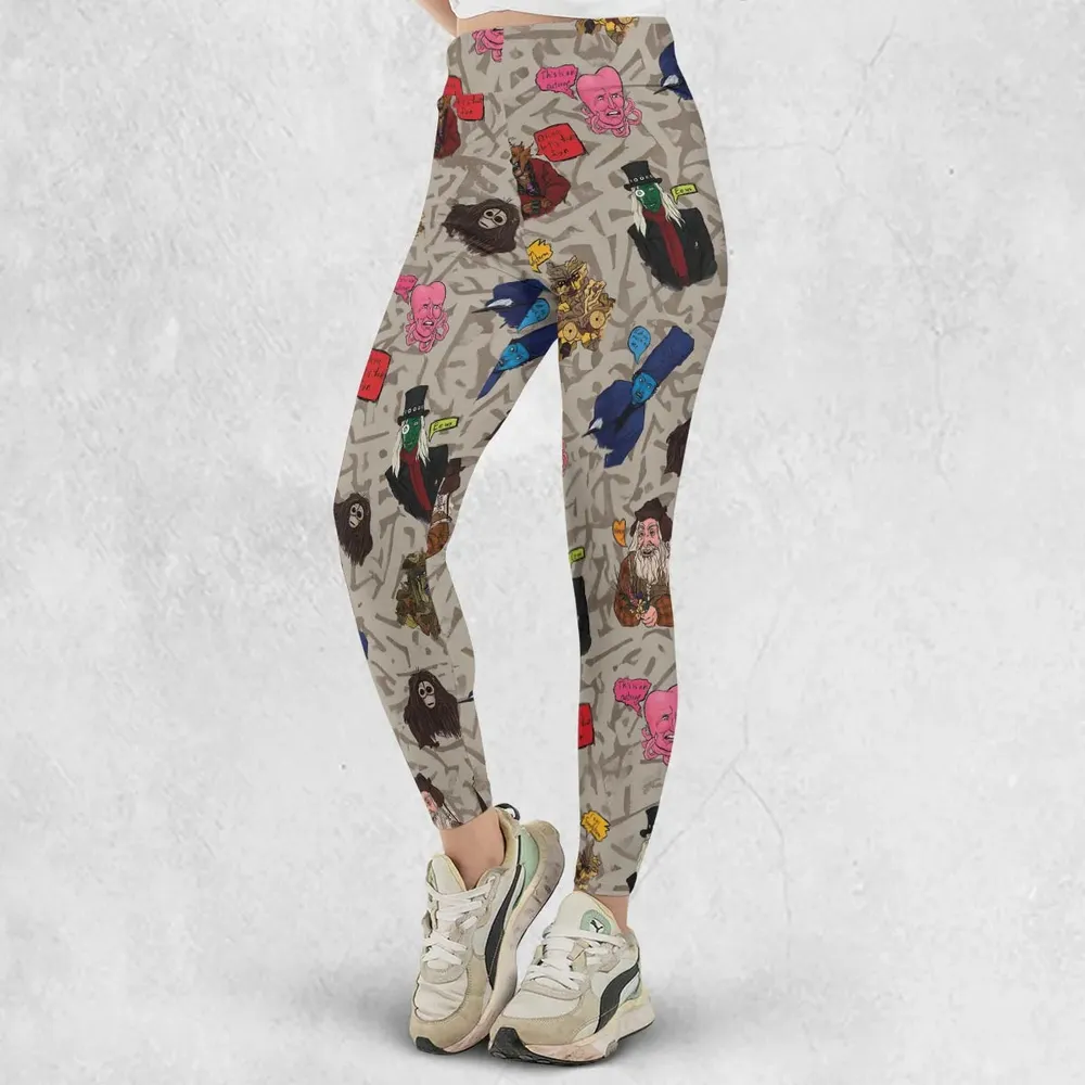 Look At Them Shine Mighty Boosh Legging - 2