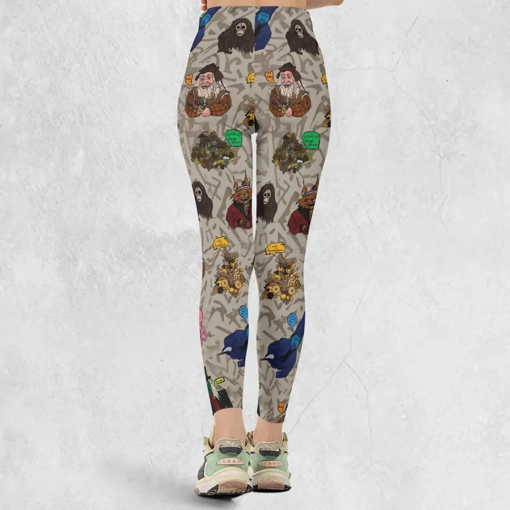 Look At Them Shine Mighty Boosh Legging - 3