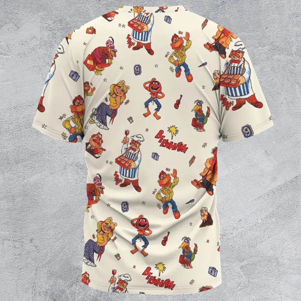 Backstage Inspired The Muppets All-Over Print Unisex T-Shirt - 2