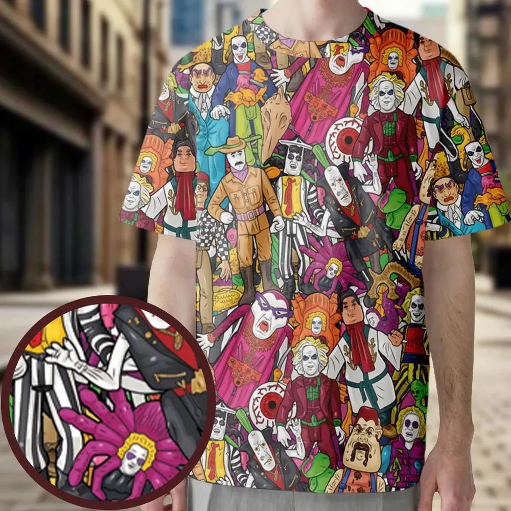Beetlejuice Toybox All-Over Print Unisex T-Shirt - 3