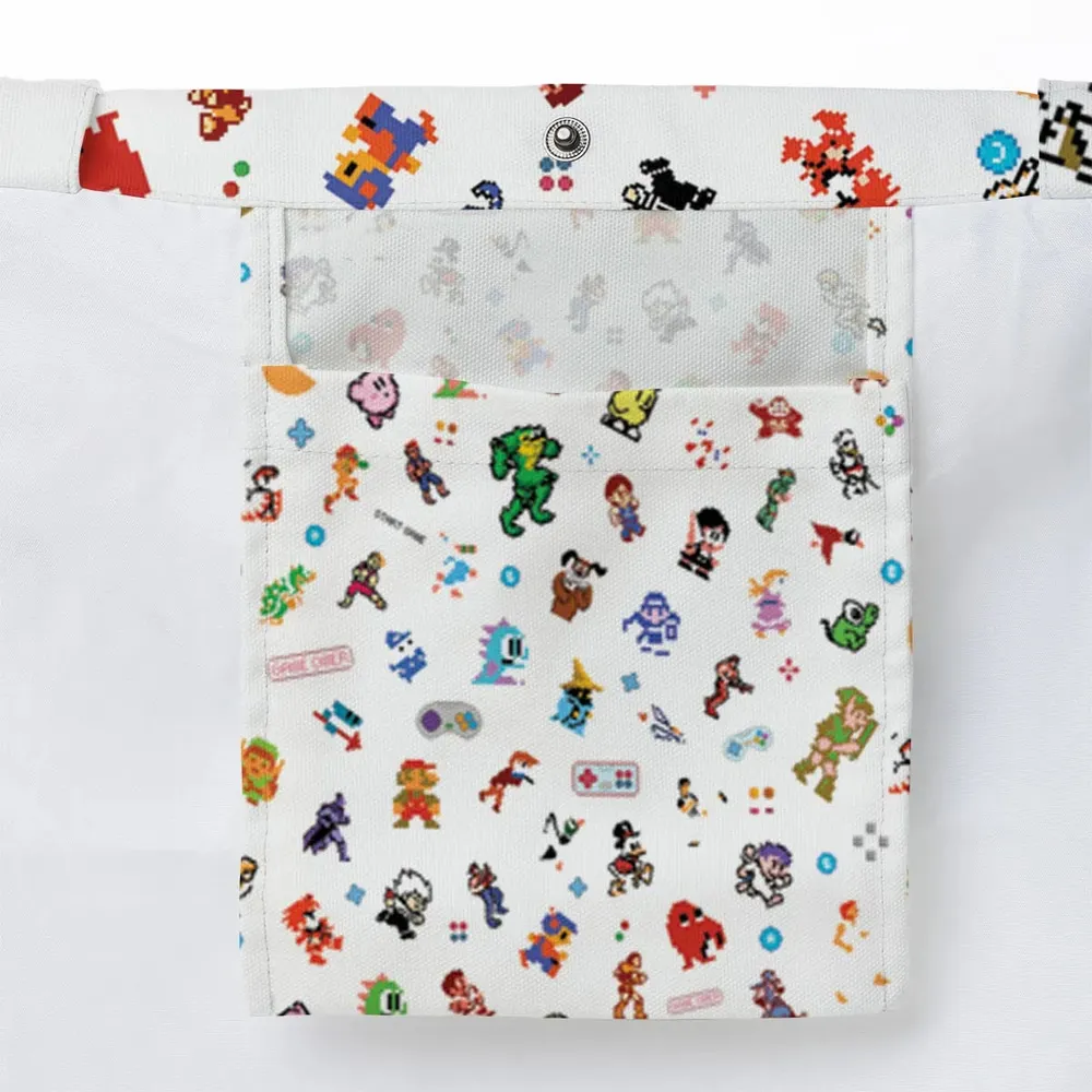 Iconic Video Game Characters Large Tote Bag - 3