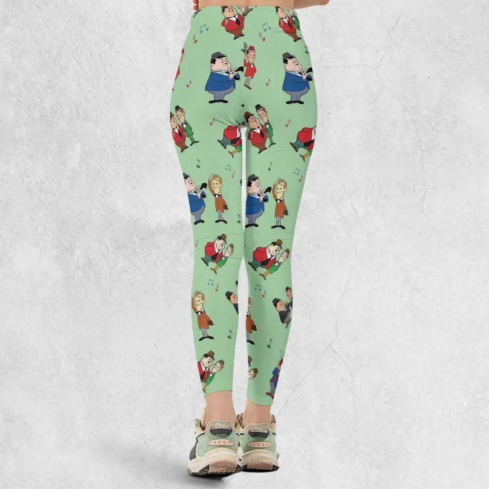 Another Fine Mess Laurel And Hardy Legging - 3