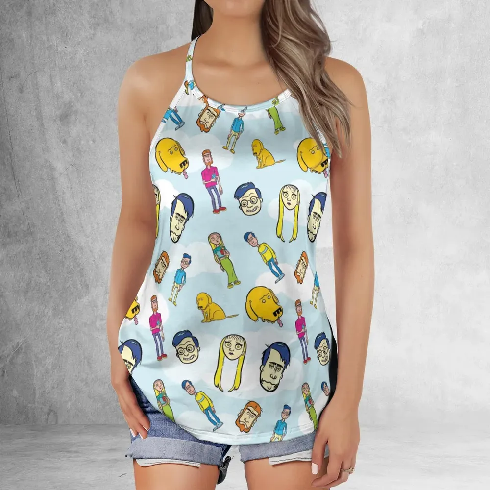 Mission Hill Characters Criss Cross Tank Top - 2