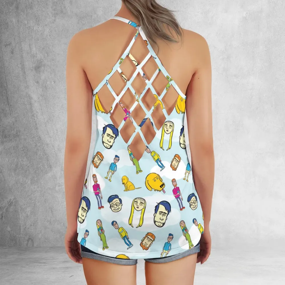 Mission Hill Characters Criss Cross Tank Top - 3