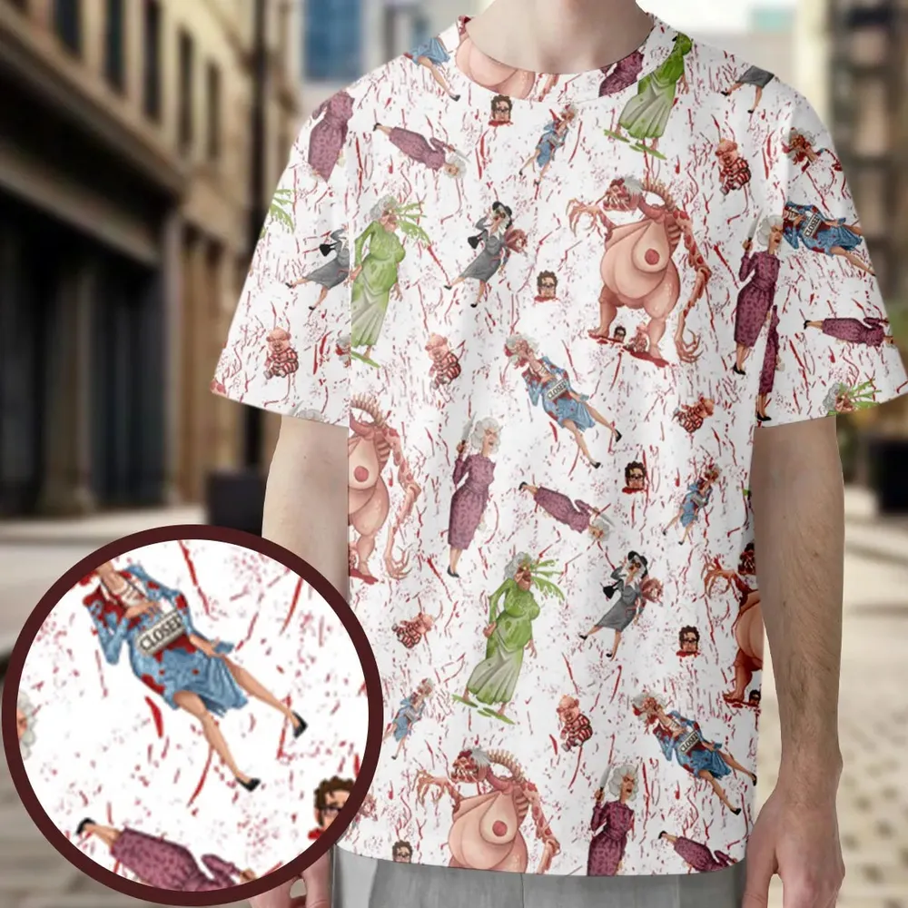 Braindead Dead Alive In North America All-Over Print Unisex T-Shirt - 3