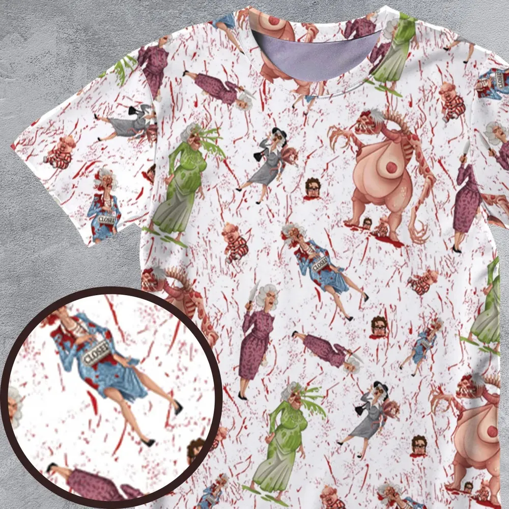 Braindead Dead Alive In North America All-Over Print Unisex T-Shirt - 4