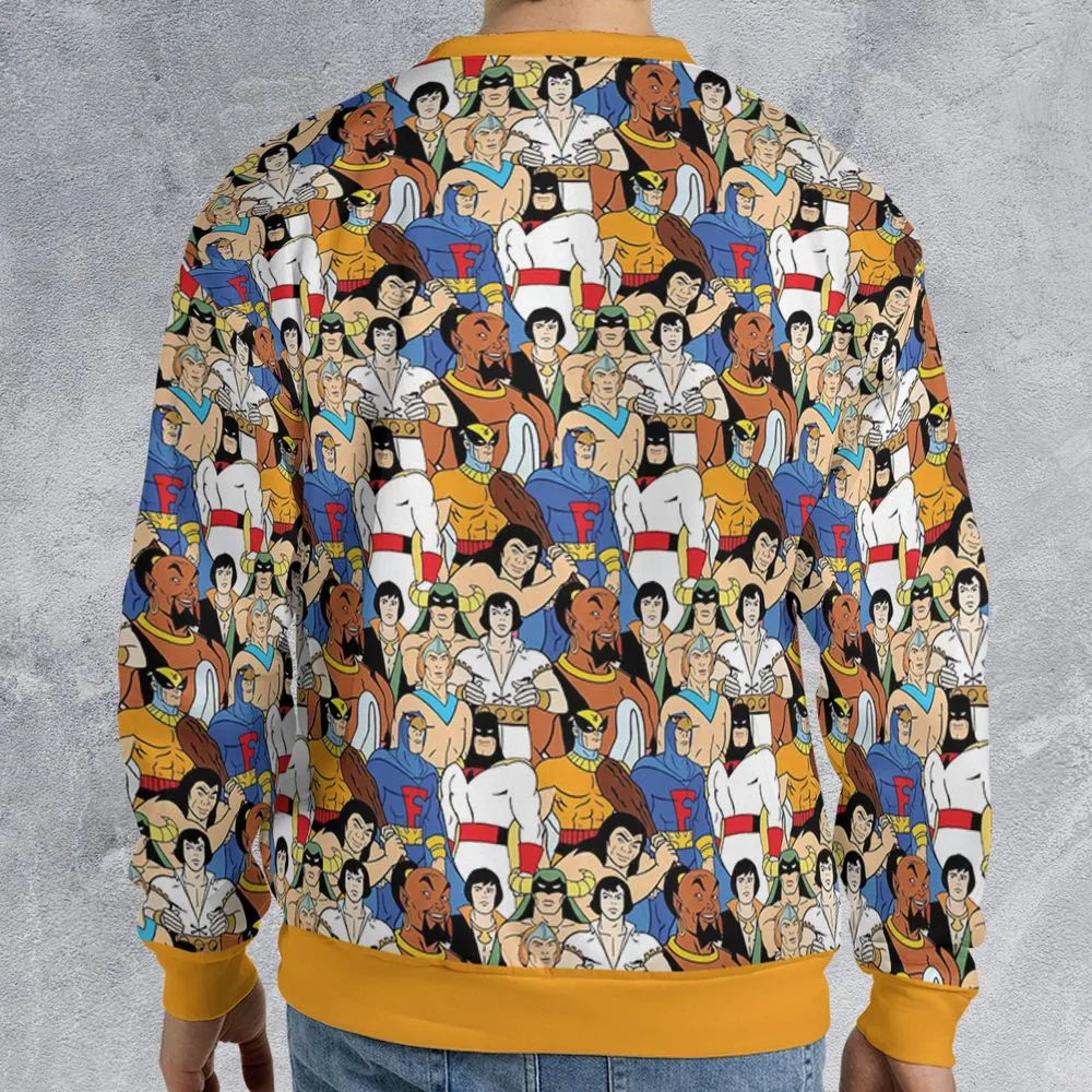 All-over Print Sweatshirt - UHKACEAE -  - 2
