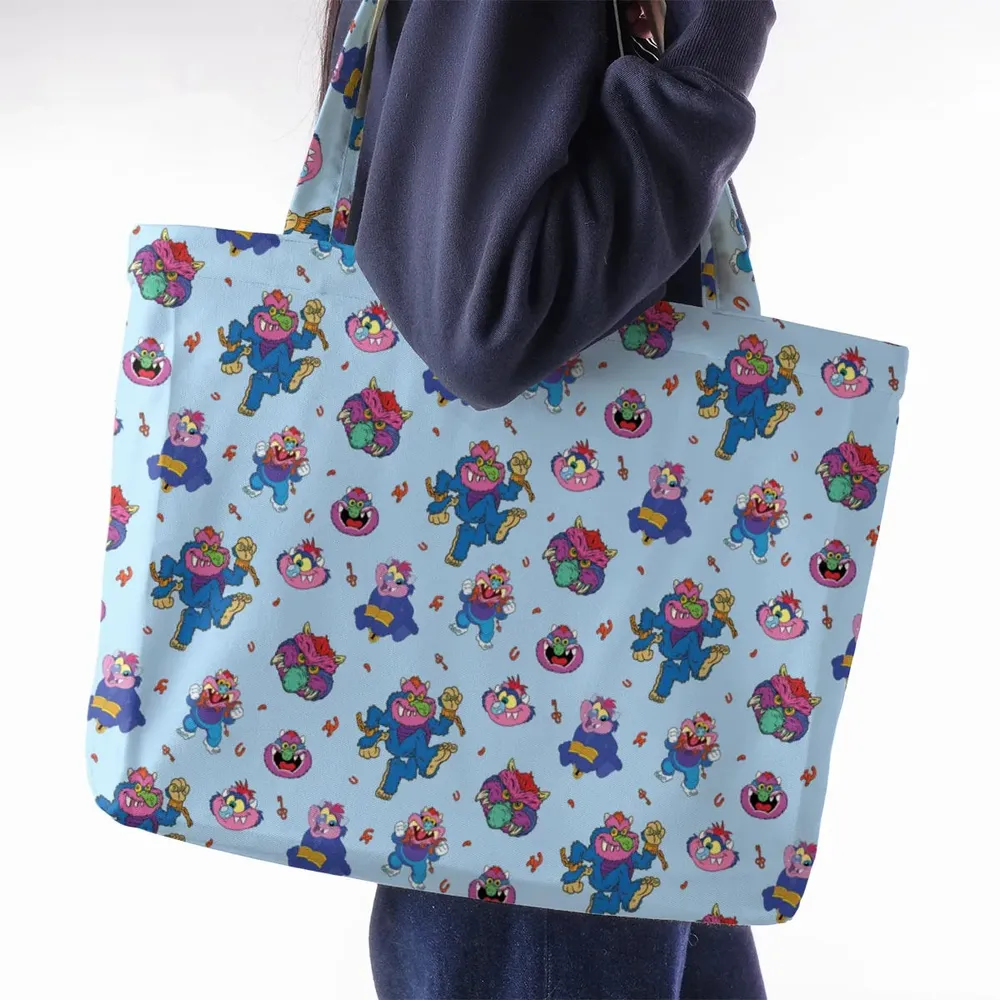 Blue Monster My Pet Monster Large Tote Bag - 2
